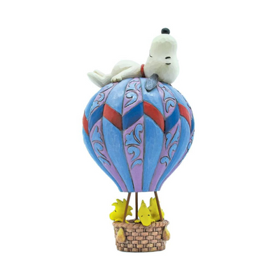 Snoopy laying on Hot Air Balloon