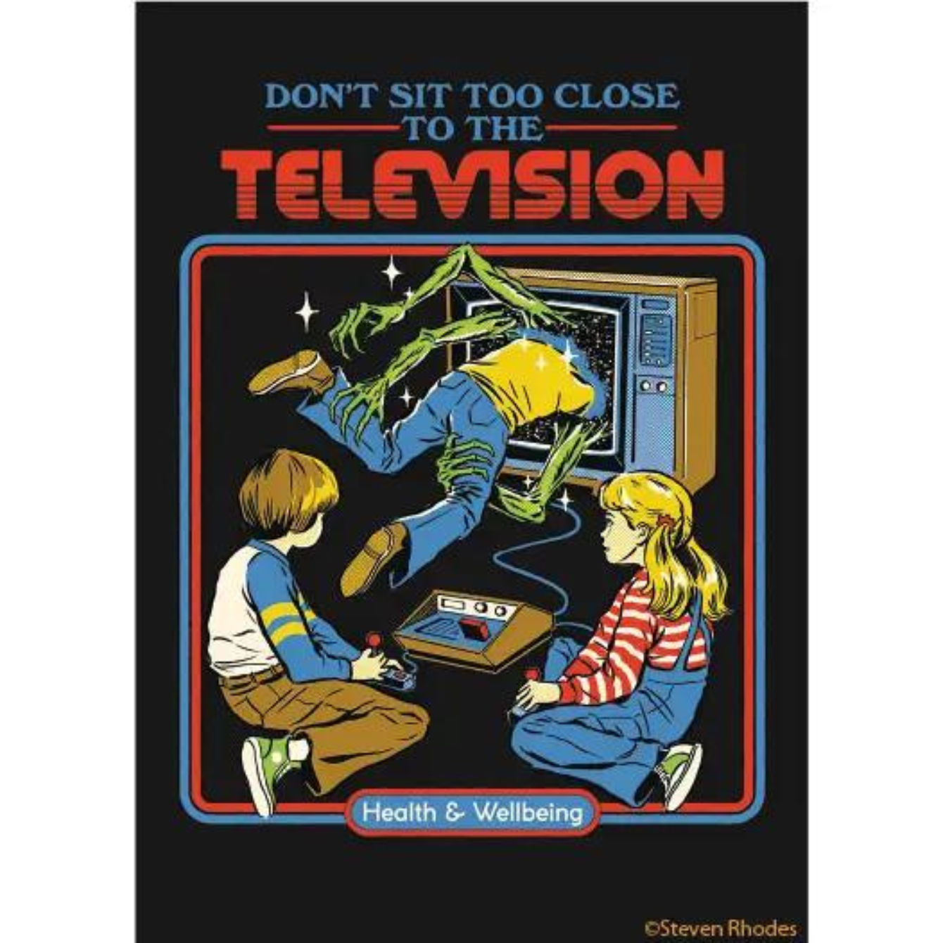 Don't Sit Too Close to the Television Magnet