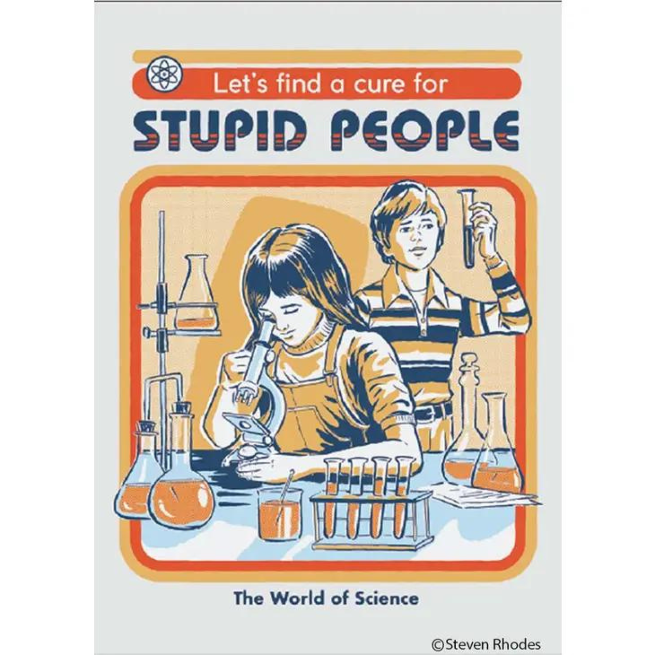 Let's find a cure for stupid people