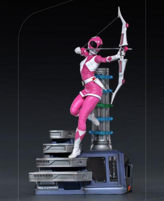 Mighty Morphin Power Rangers Battle Diorama Series Pink Ranger 1/10 Scale Limited Edition Statue