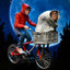 E.T. 40th Anniversary Elliot & E.T. on Bicycle 7" Scale Figure