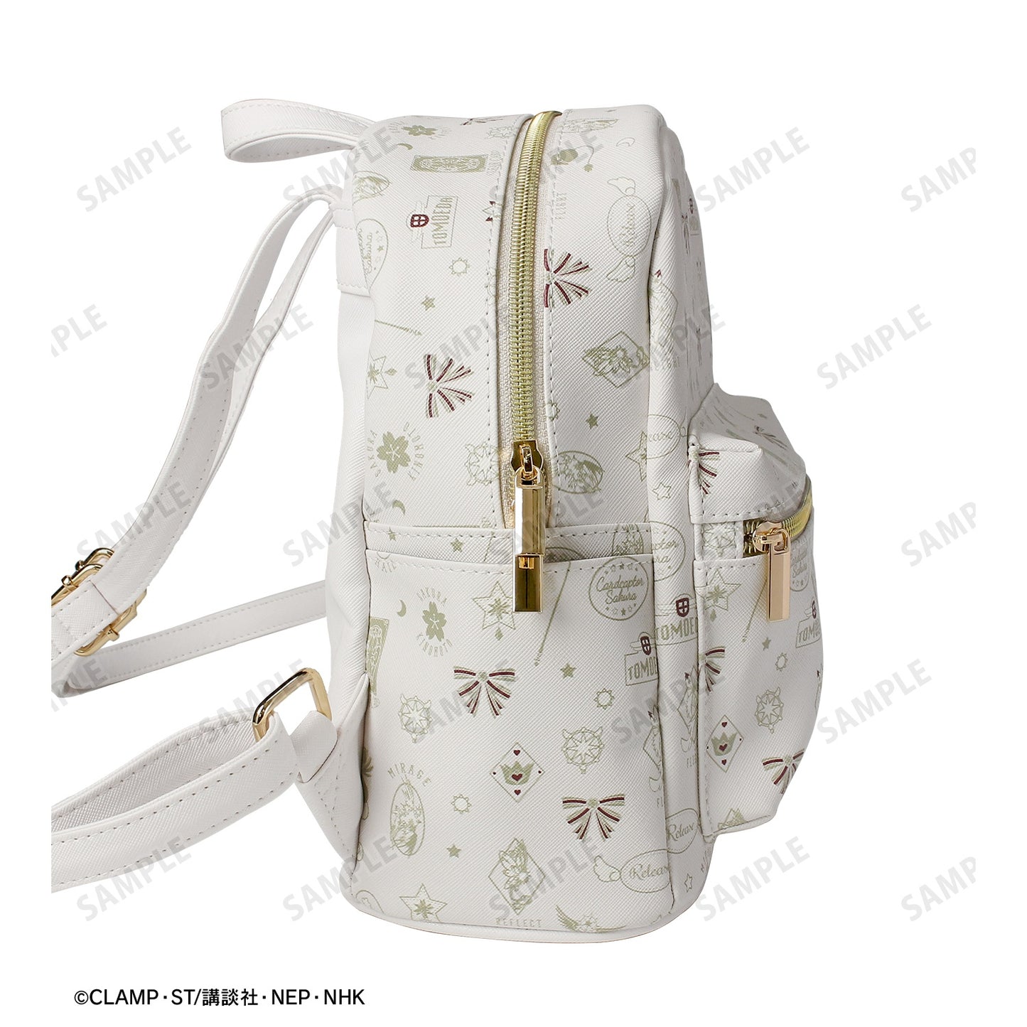 Cardcaptor Sakura Clear Card Edition: Motif Pattern Backpack (White)