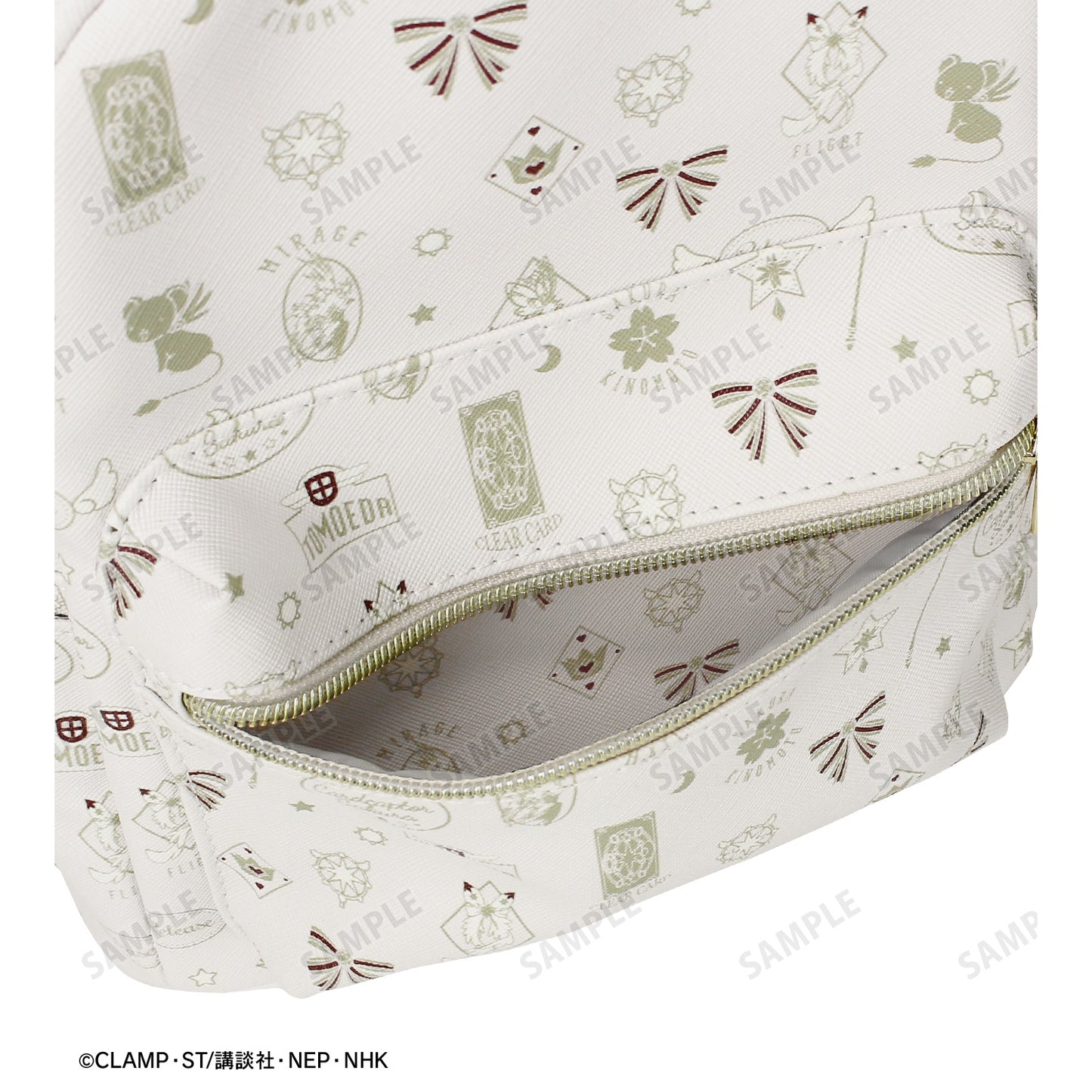 Cardcaptor Sakura Clear Card Edition: Motif Pattern Backpack (White)