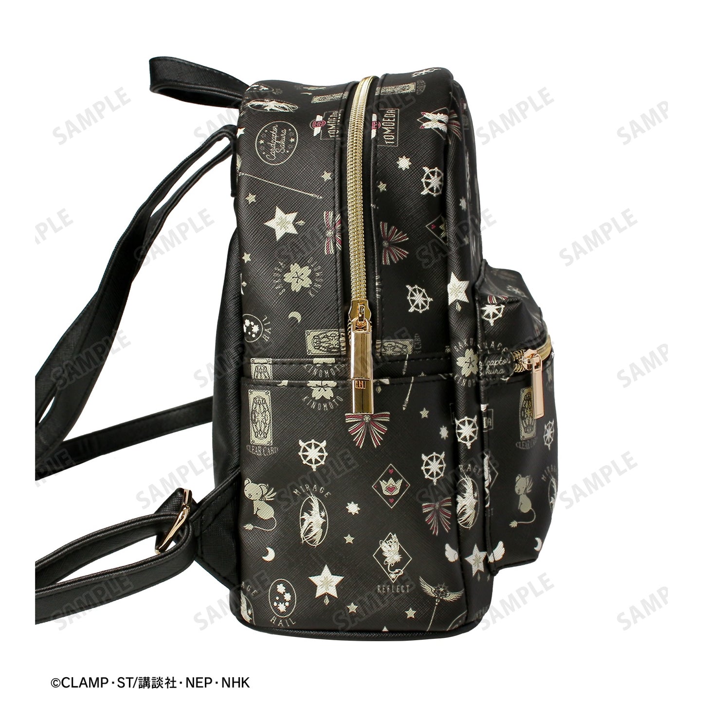 Cardcaptor Sakura Clear Card Edition: Motif Pattern Backpack (Black)