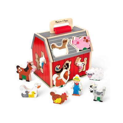 Melissa and Doug Take-Along Sorting Barn