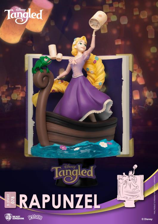 Tangled Disney Storybook D-Stage DS-078 Rapunzel Statue