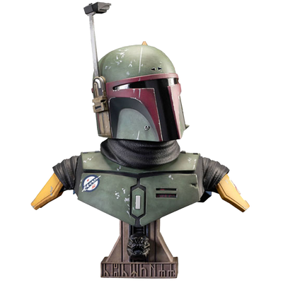 The Mandalorian Legends in 3D Boba Fett 1/2 Scale Limited Edition Bust