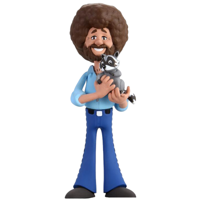 The Joy of Painting Toony Classics Bob Ross with Raccoon