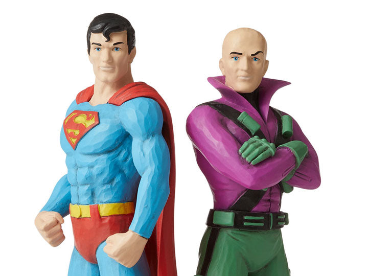 DC Comics Superman & Lex Luthor Figurine (Jim Shore)