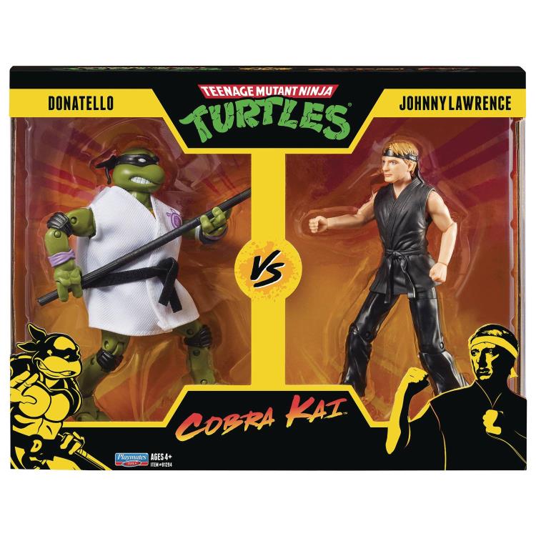 TMNT x Cobra Kai Donatello vs. Johnny Lawrence Two-Pack