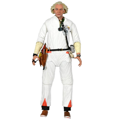 Back to the Future Ultimate Doc Brown (Hazmat Suit) Figure 1985