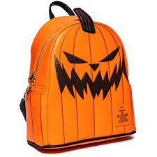 Nightmare Before Christmas Jack Skellington Pumpkin King Mini-Backpack