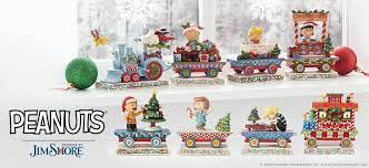 Peanuts Jim Shore Deluxe Holiday Train