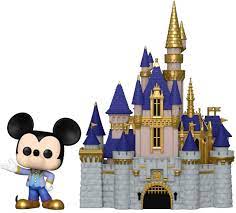 Walt Disney World 50th Anniversary Castle with Mickey Pop! Vinyl Town