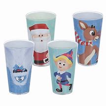 Rudolph Set of Four Glasses