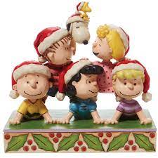 Peanuts Holiday Stacking Pyramid