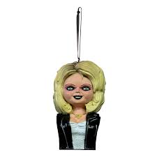 Holiday Horrors Bride of Chucky Tiffany Ornament