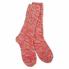 World's Softest Socks: Ragg Crew "Funfetti"