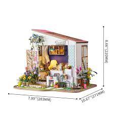 DIY Miniature Dollhouse Kit: Lily's Porch