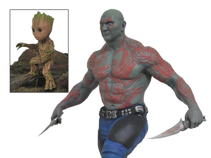 Marvel Gallery Guardians of the Galaxy Vol. 2 Drax and Baby Groot Statue