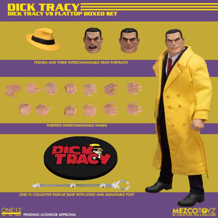 PRE-ORDER Dick Tracy One:12 Collective Dick Tracy vs Flattop Boxed Set