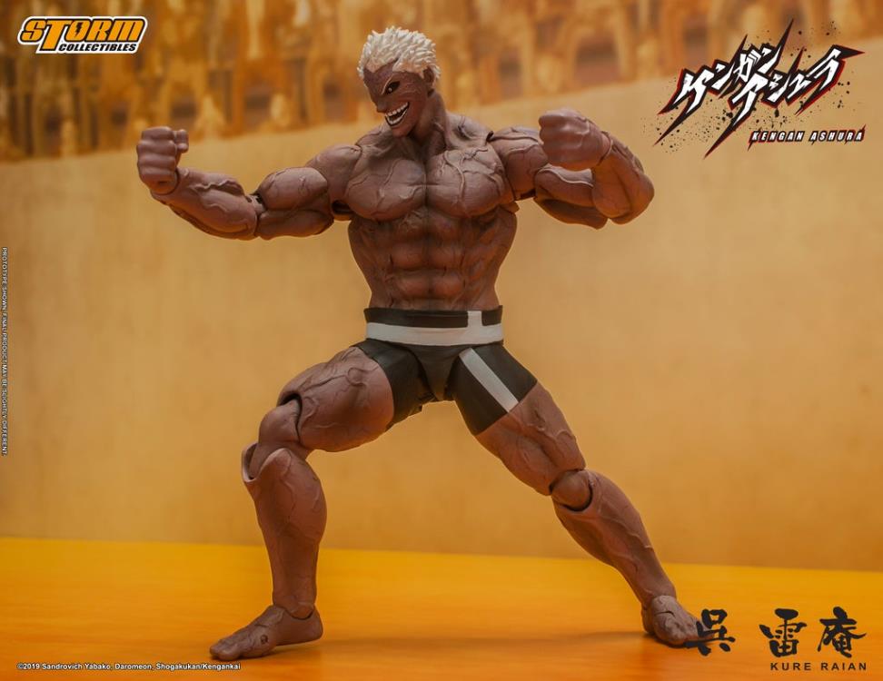 Kengan Ashura Kure Raian 1/12 Scale Figure