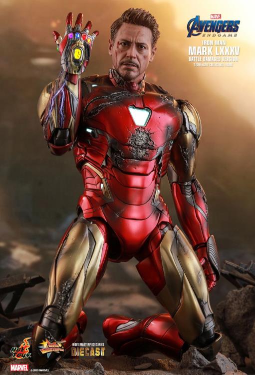 Avengers: Endgame MMS528D33 Iron Man Mark LXXXV (Battle Damaged Ver.) 1/6th Scale Collectible Figure