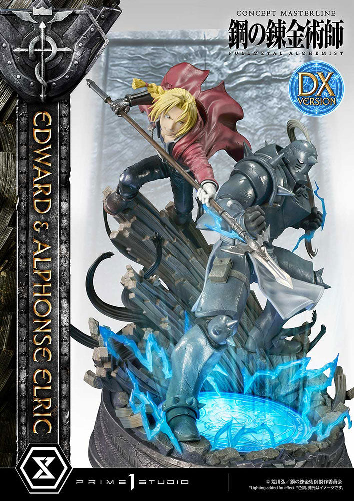 FMA Edward & Alphonse Elric Statue Deluxe Version
