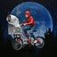 E.T. 40th Anniversary Elliot & E.T. on Bicycle 7" Scale Figure