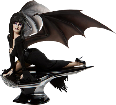 Elvira Masterpiece Statue