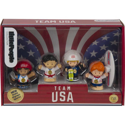 Fisher-Price Little People Collector Team USA 2020 Sports Set