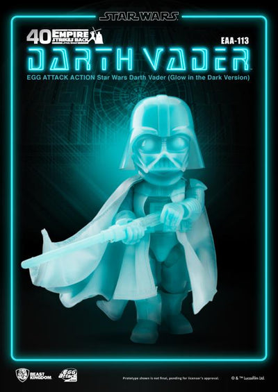 Star Wars: The Empire Strikes Back Egg Attack Action EAA-113 Darth Vader (Glow In The Dark Ver.)