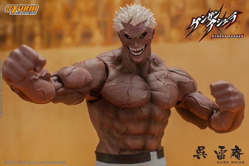 Kengan Ashura Kure Raian 1/12 Scale Figure