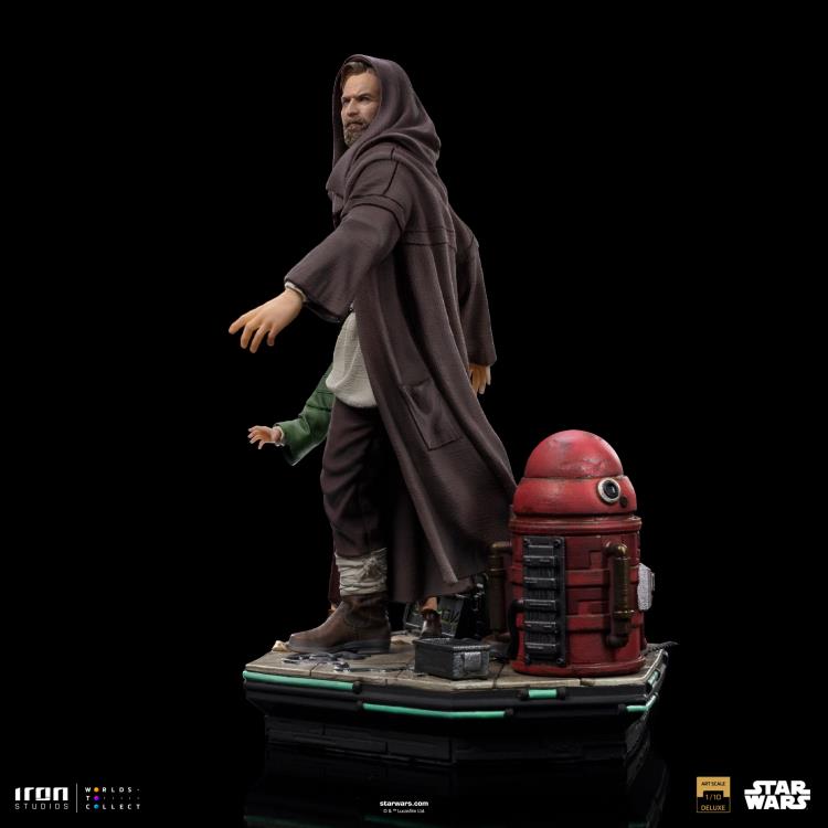 Star Wars: Obi-Wan Kenobi Obi-Wan and Young Leia Deluxe 1/10 Art Scale Limited Edition Statue