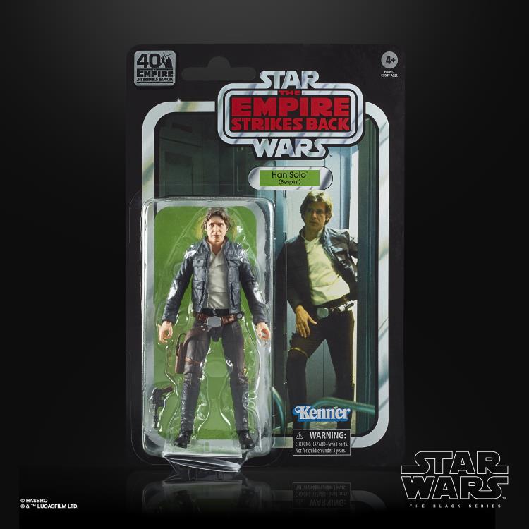 Star Wars 40th Anniversary The Black Series 6" Han Solo (Empire Strikes Back)