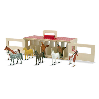 Take-Along Show-Horse Stable Play Set