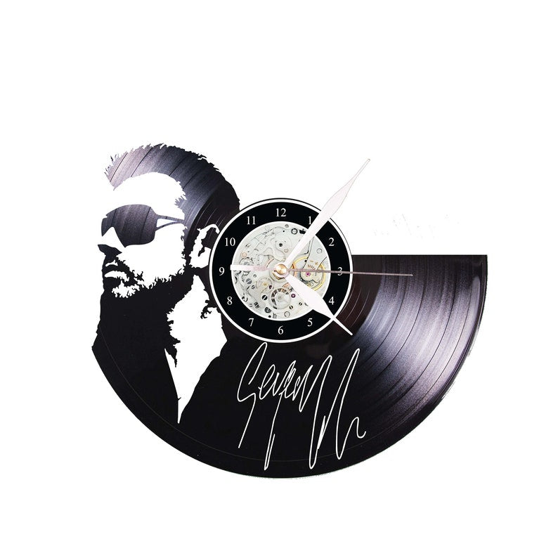 Vinyl Evolution George Micheal Clock