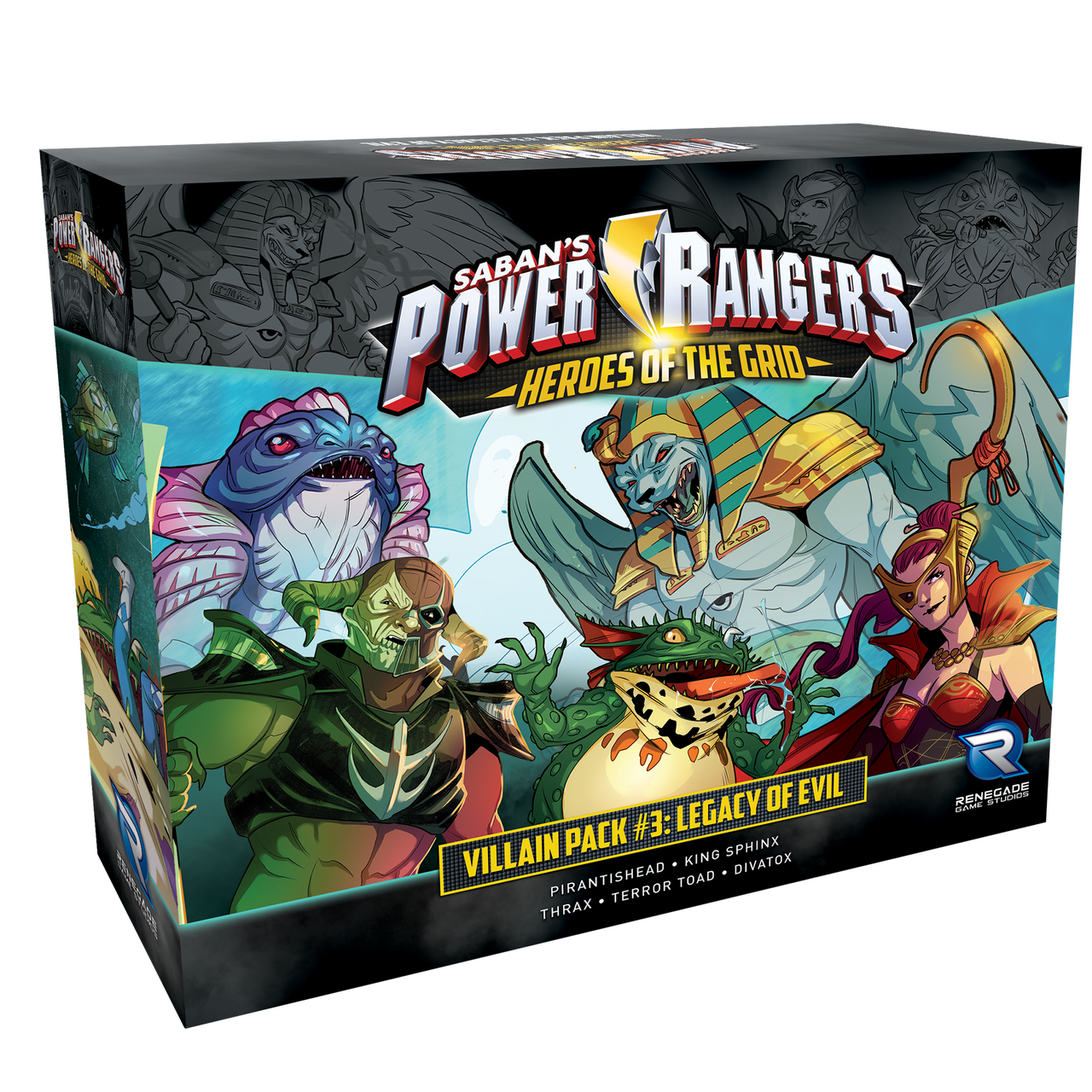 Power Rangers: Heroes of the Grid Villain Pack #3 Legacy of Evil