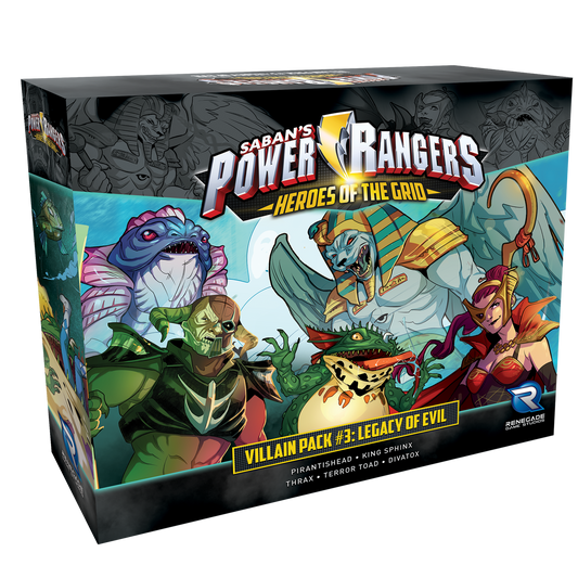 Power Rangers: Heroes of the Grid Villain Pack #3 Legacy of Evil