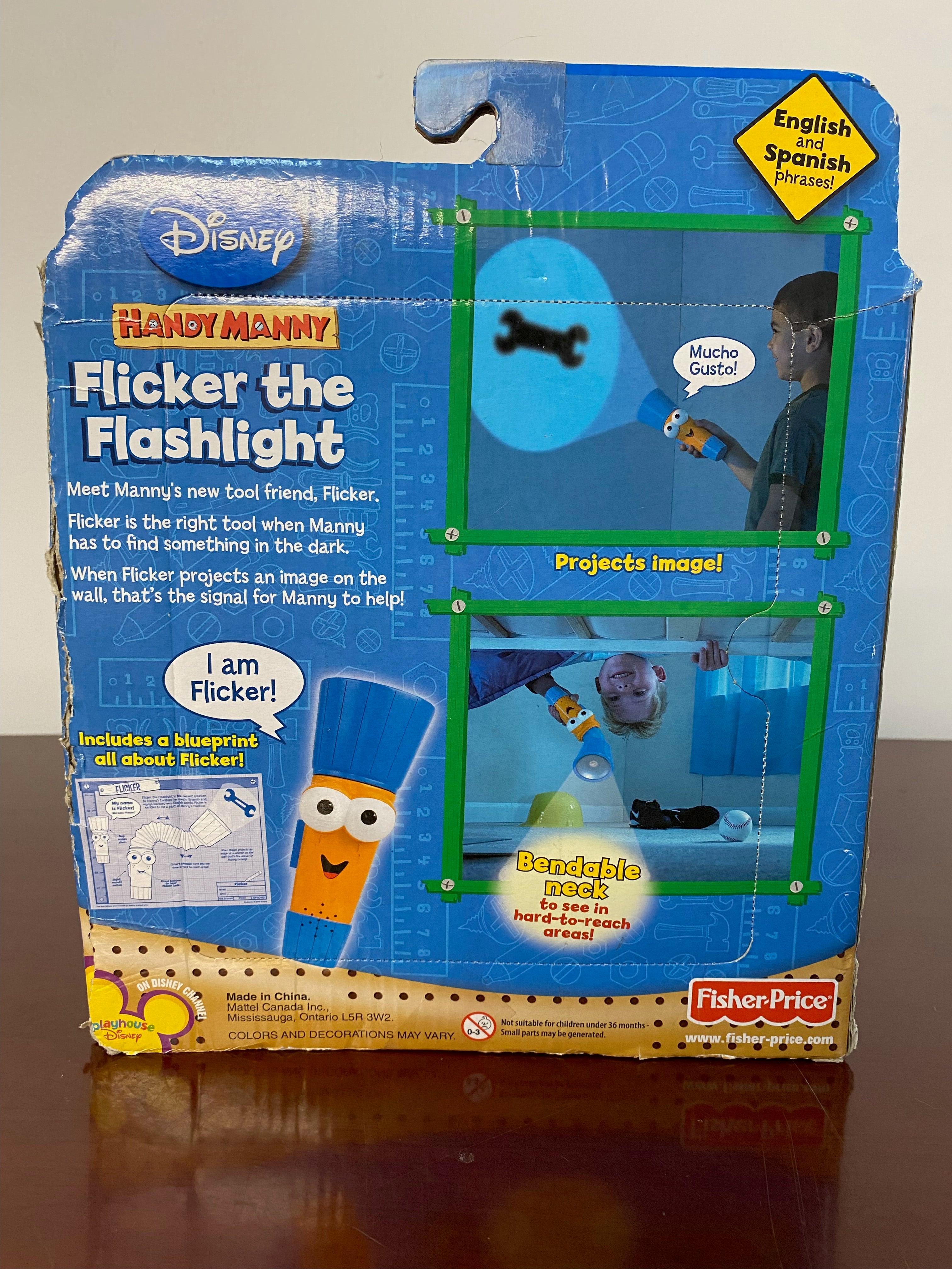 Handy Manny Flicker the Flashlight – Replay Toys LLC