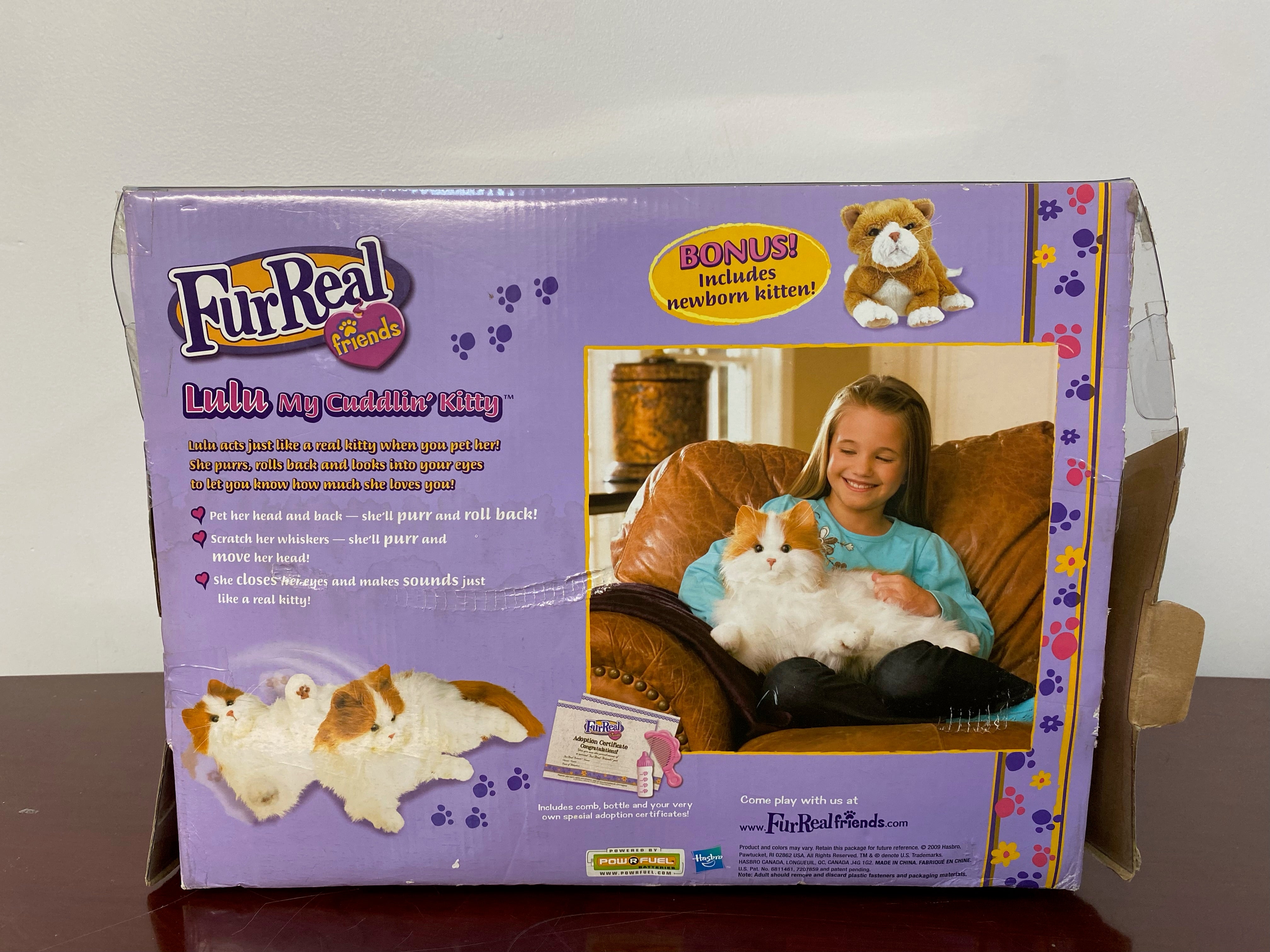 FurReal Friends Lulu My Cuddlin Kitty Cat Replay Toys LLC