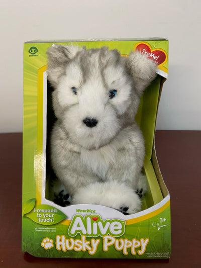 WowWee Alive Electronic Plush Husky Puppy