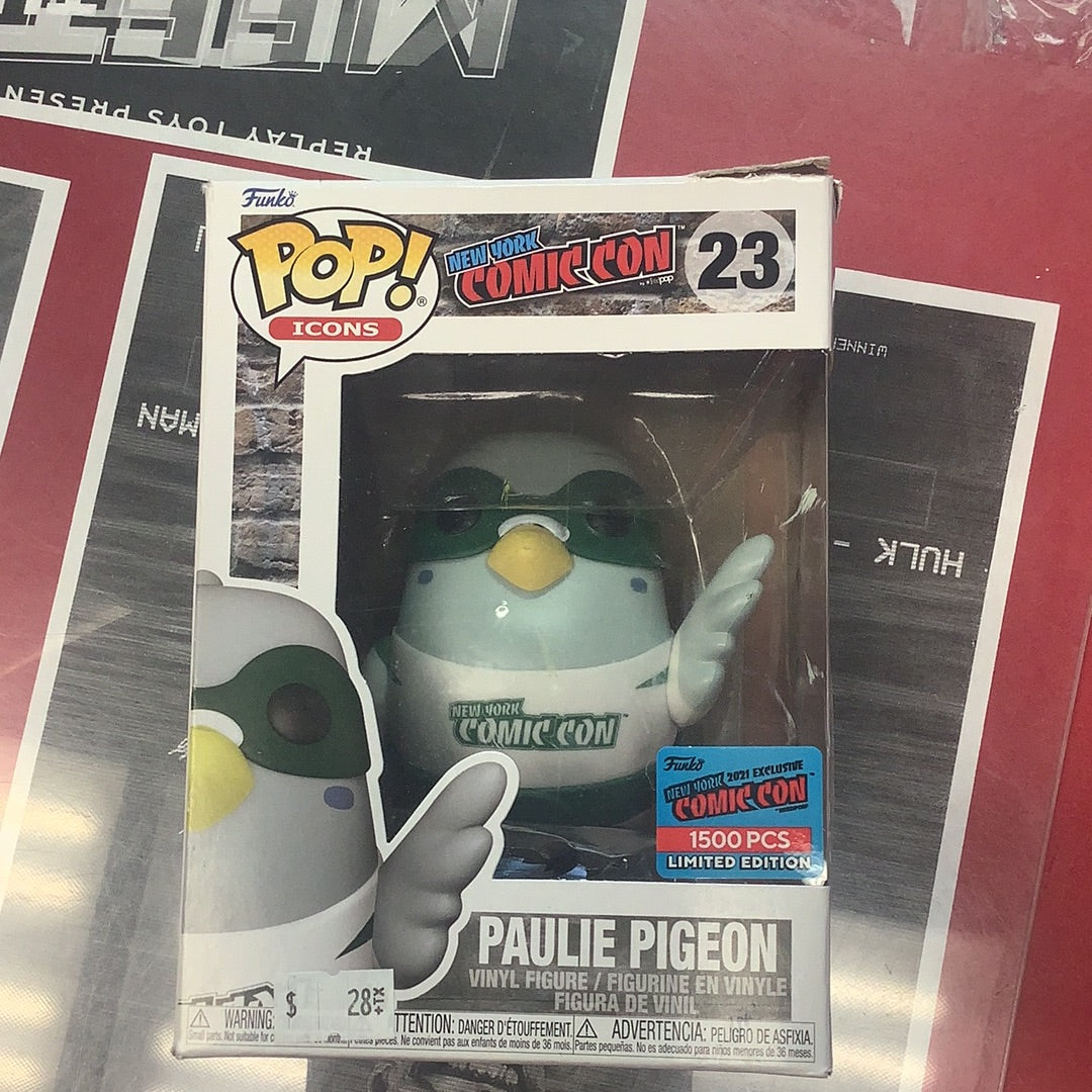 Paulie pigeon pop