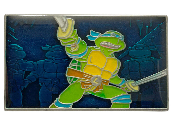 TMNT 1987 Theme Song Leonardo Leads Pin