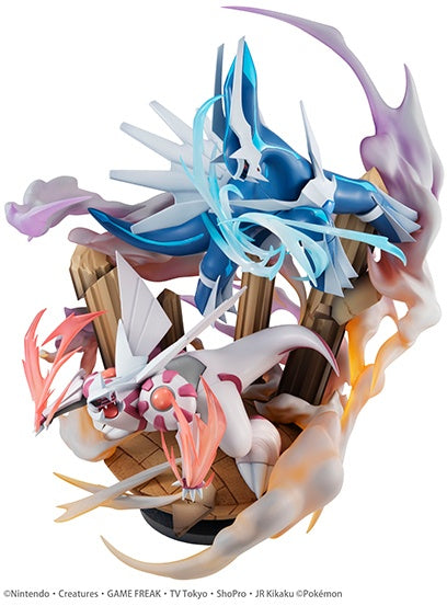 G.E.M. EX Series Pokemon Pre-Painted Figure: Dialga & Palkia