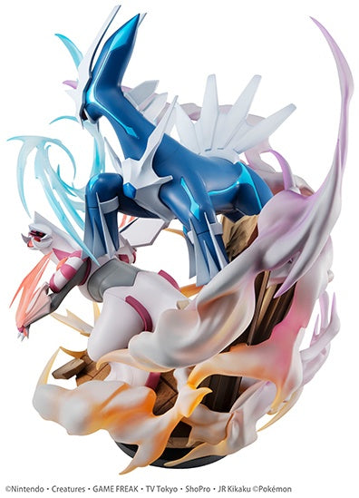 G.E.M. EX Series Pokemon Pre-Painted Figure: Dialga & Palkia