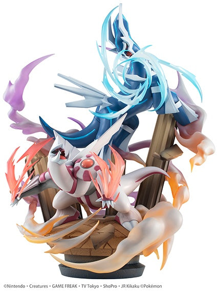 G.E.M. EX Series Pokemon Pre-Painted Figure: Dialga & Palkia