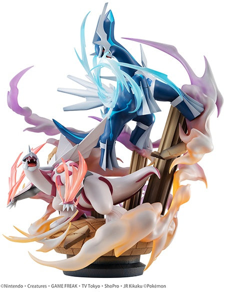 G.E.M. EX Series Pokemon Pre-Painted Figure: Dialga & Palkia