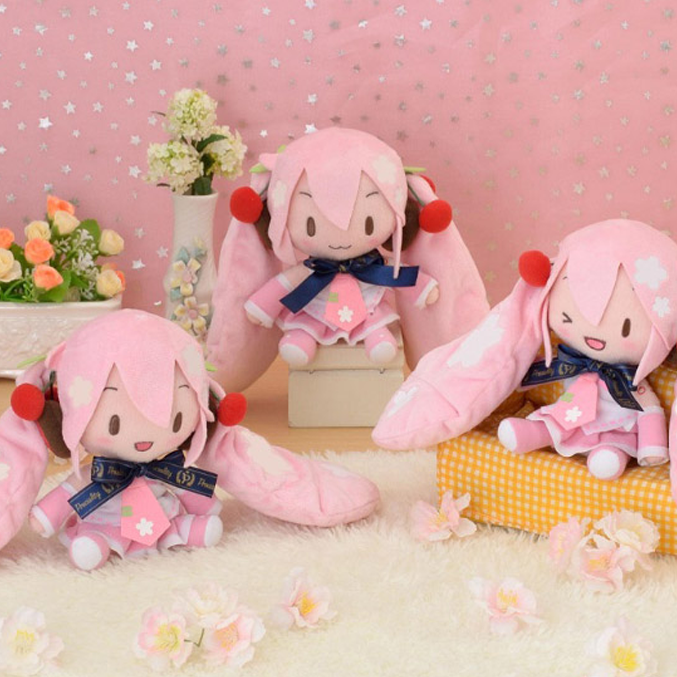 Vocaloid Sakura Miku  Preciality Special Mini Plush