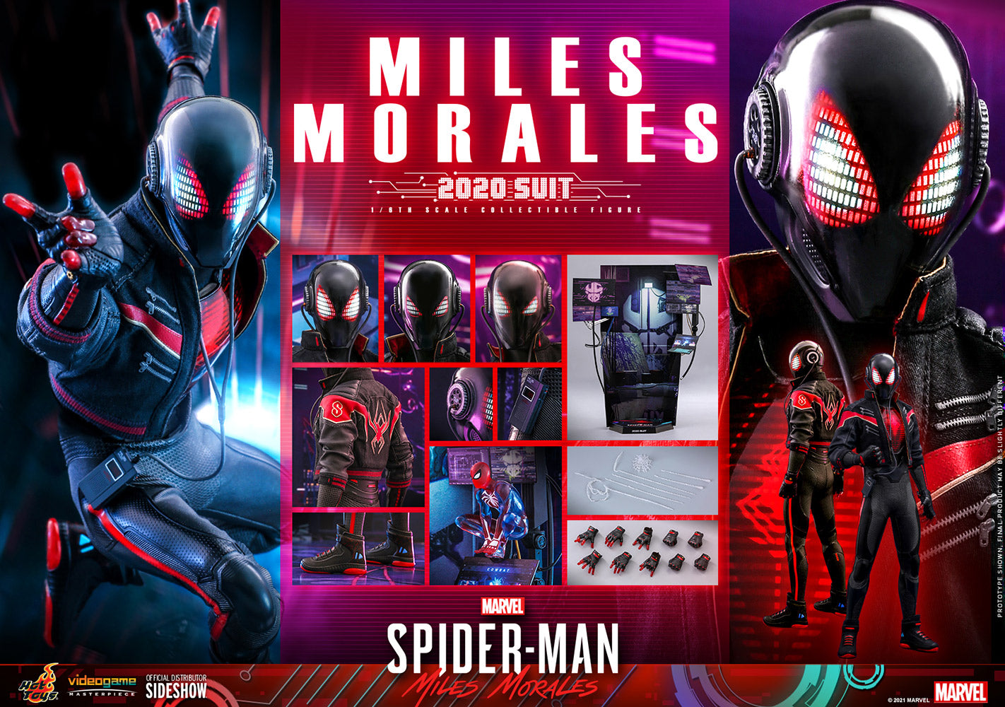 Miles Morales (2020 Suit) Sixth Scale Figure by Hot Toys